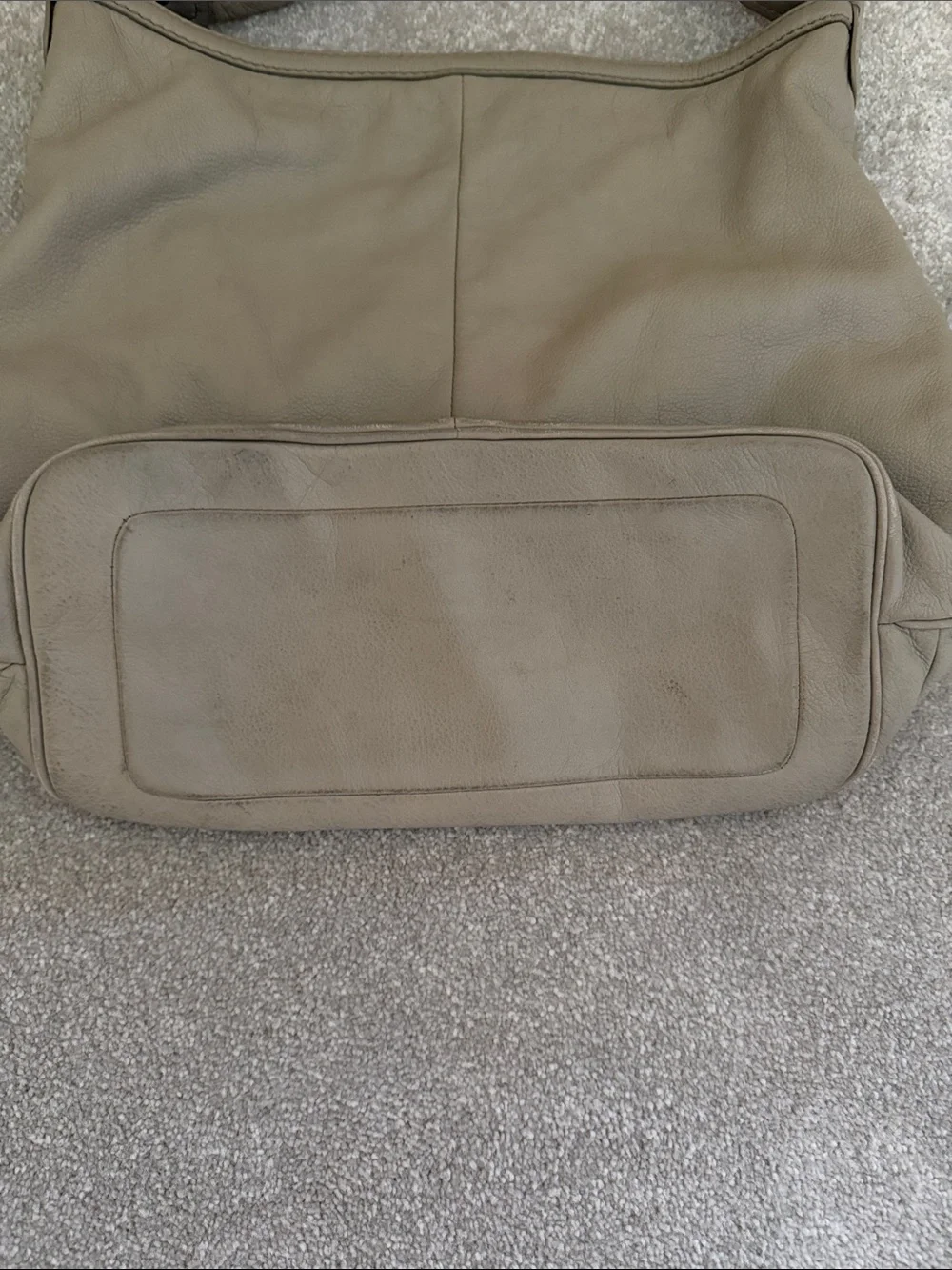 Marc by Marc Jacobs Neutral Taupe Hobo Shoulder Bag